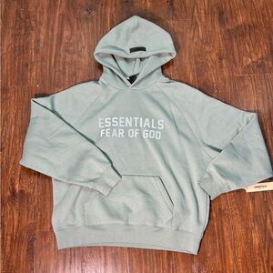 Fear of God Essentials Hoodie Sycamore Men’s/ Unisex Medium Rare Color #SW22